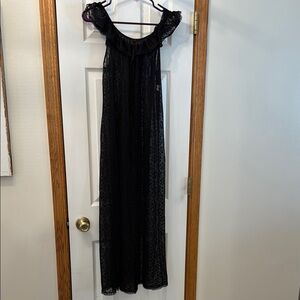 Elegant Black Lace Dress